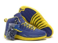 chaussure man classic jordan 12 air 2013 style exquis new purple yellow